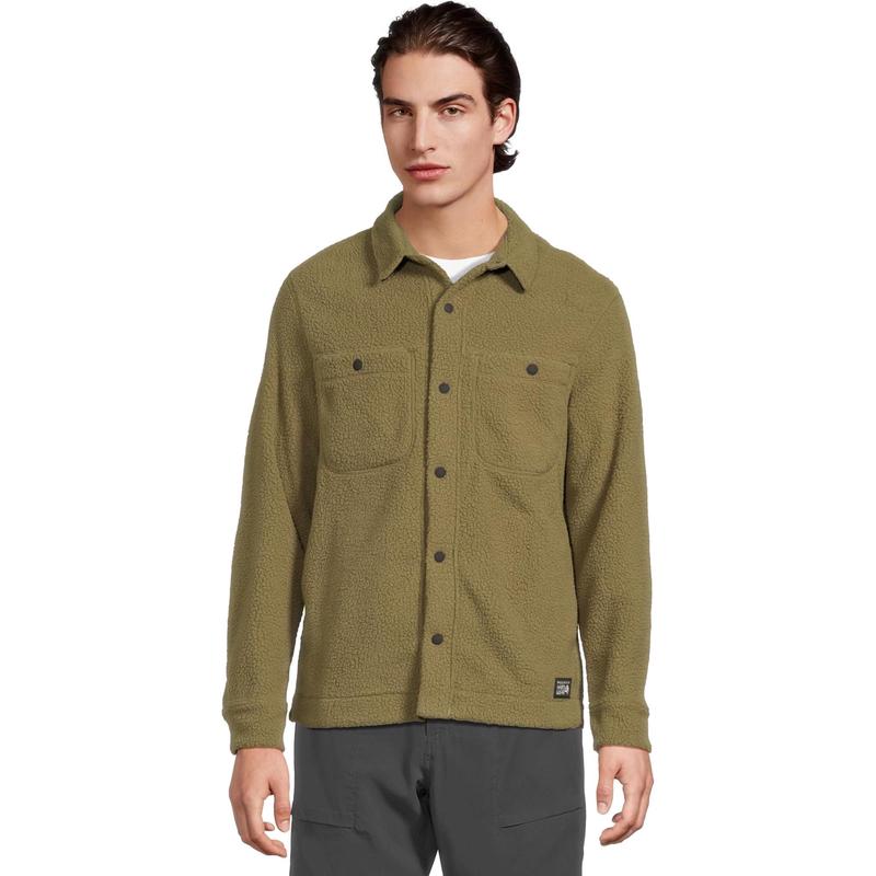 Mountain hardwear山浩男士抓绒衣保暖防风快干抓绒夹克长袖