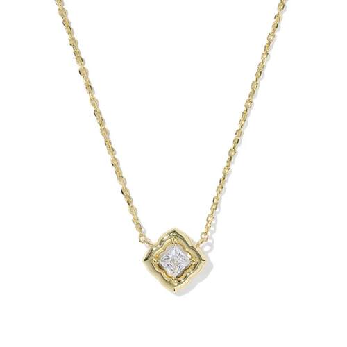 海外代购Kendra Scott（饰品）女士项链银色水晶日常搭配送礼