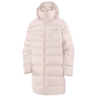 代购SALOMON萨洛蒙女士羽绒服保暖防风轻盈耐用连帽长款鹅绒