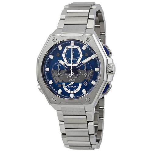 海外代购BULOVA/宝路华男士手表欧美腕表计时码表日期显示不锈钢