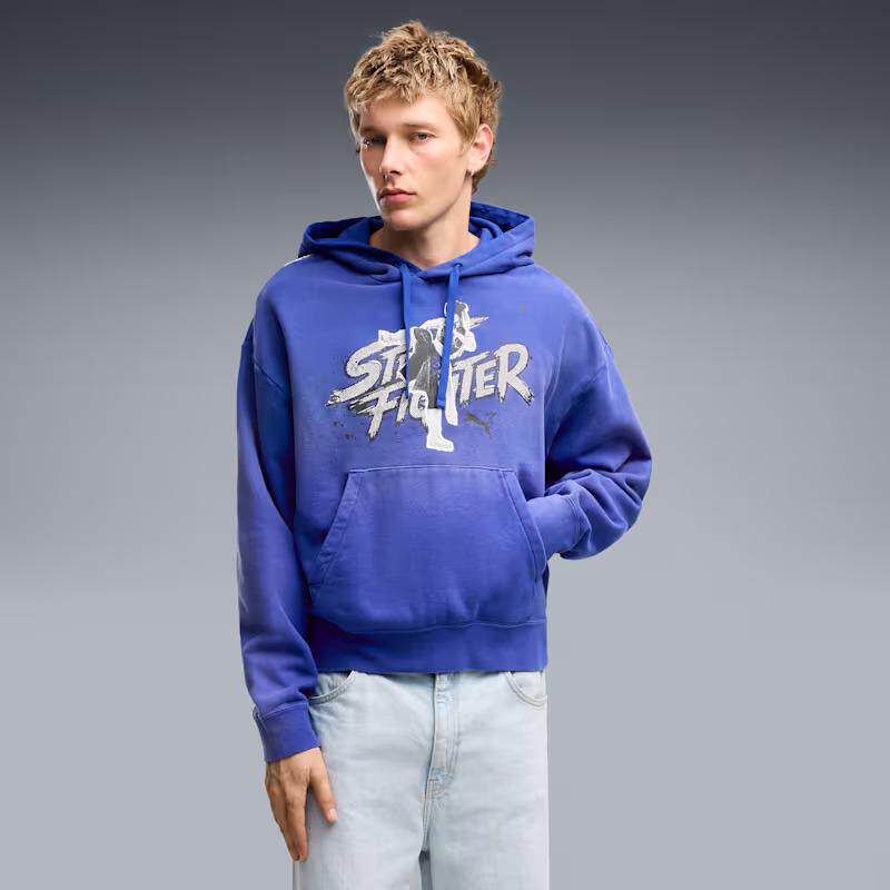 海外代购Puma/彪马男士运动卫衣宽松版连帽日常休闲街头穿搭