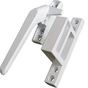 塑钢窗户把手 内开门窗执手锁带扣 7字单点别卡锁 窗户锁