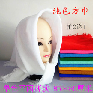 老式方巾中老年妇女四方围巾老人冬季保暖农村干活防晒包头巾女士