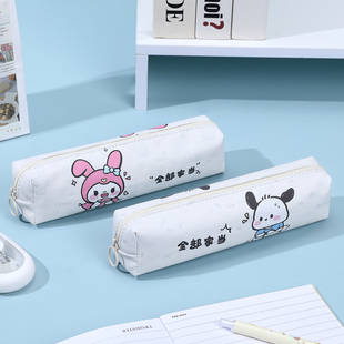 可爱卡通家当狗文具袋2025新款小清新大容量文具盒儿童铅笔袋个性