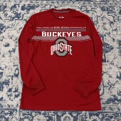 投篮训练服长袖 次品处理 NCAA美式 男速干宽松透气T恤运动健身跑步