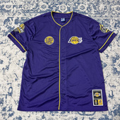 出口美式 棒球服嘻哈宽松街舞男女运动短T球衣 vintage复古刺绣开衫