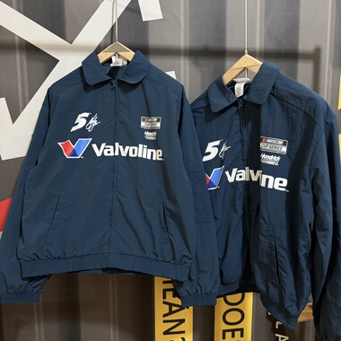 外贸春秋美式休闲夹克男NASCAR赛车胜牌宽松上衣运动拉链开衫外套