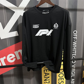 排汗速干骑行服防晒服特大码 F1夏季 冰丝凉感长袖 高弹力跑步T恤男