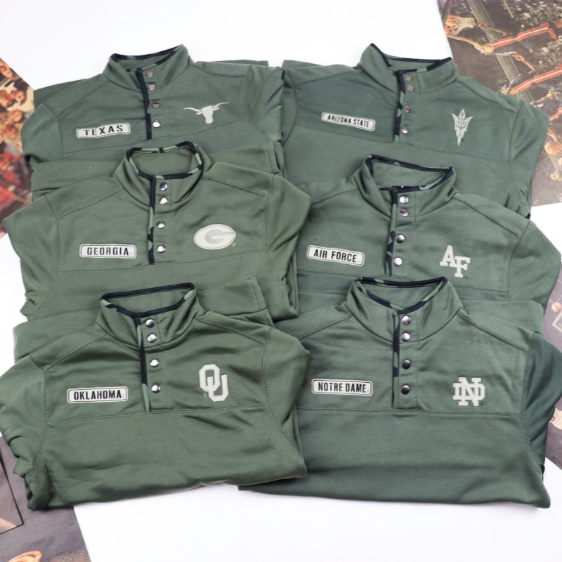 潮流户外半开襟立领卫衣男士秋冬加绒宽松美式刺绣套头外套长袖