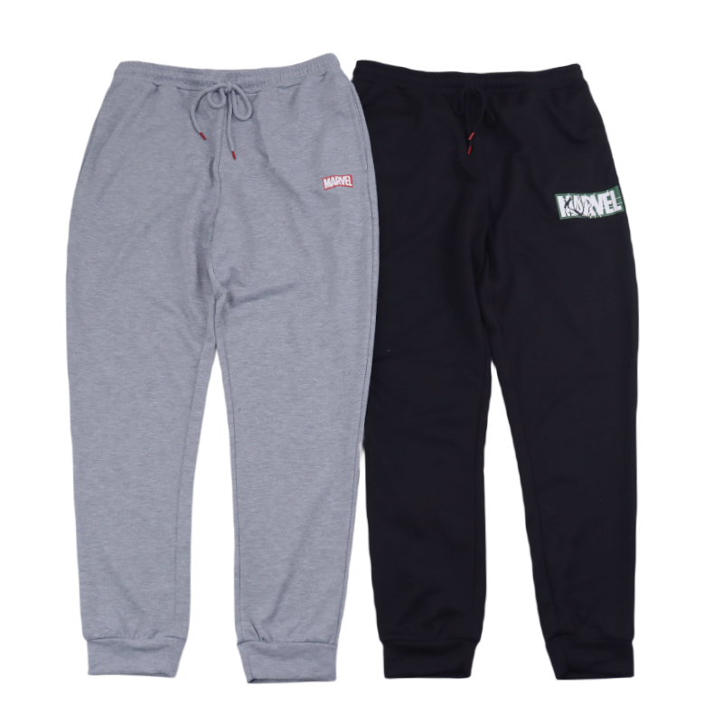 日单春秋款薄毛圈面料 美漫运动休闲收脚卫裤宽松舒适小脚长裤男