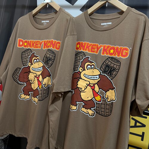 次品处理Donkey Kong大金刚复古美式街头潮流男女oversize短袖T恤