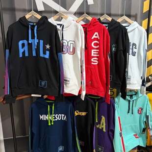 外贸90美刀春秋款 薄绒篮球跑步运动连帽卫衣潮流宽松印花休闲上衣