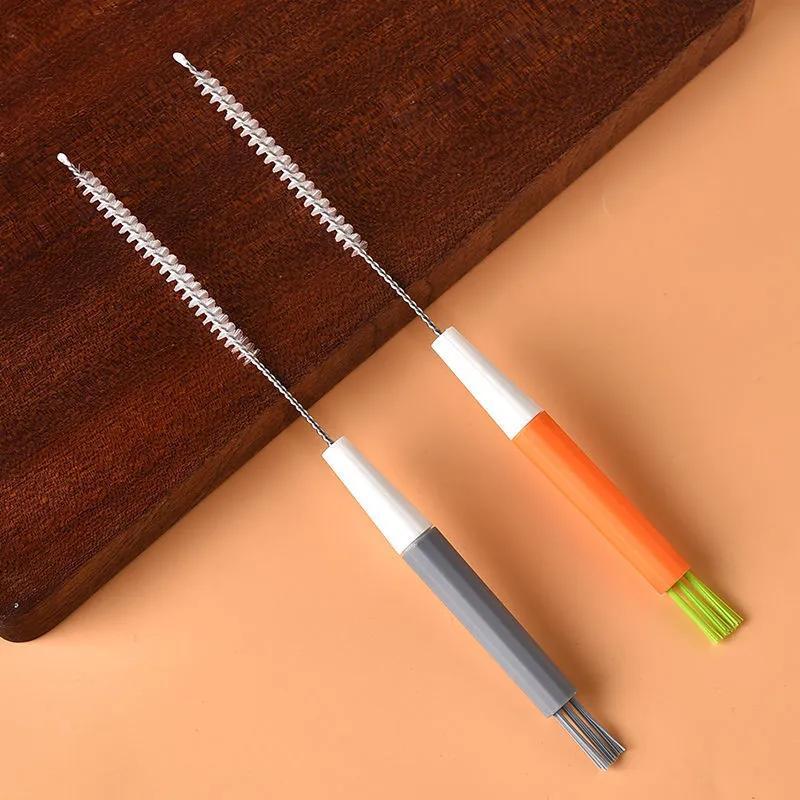 加长三合一吸管刷奶瓶清洁套装小毛刷洗杯神器实用家居好帮手
