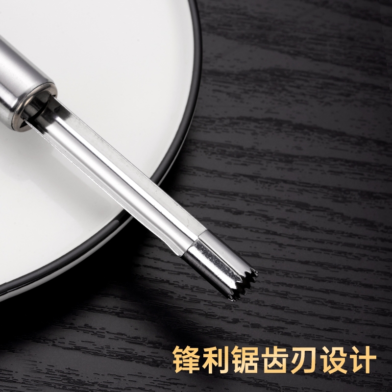 家用多功能红枣去核神器不锈钢山楂去籽水果核取芯器厨房实用工具