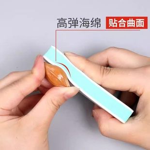 文玩抛光块海绵砂纸双面打磨镜面板星月菩提蜜蜡神器实用工具箱