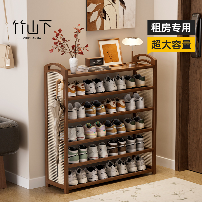 鞋架大容量多层超大出租房用鞋柜家用门口简易角落玄关鞋子收纳架