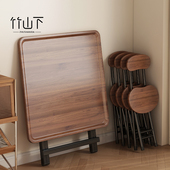 折叠桌子家用麻将桌手搓棋牌麻将餐桌两用方桌一体简易茶几掼蛋桌