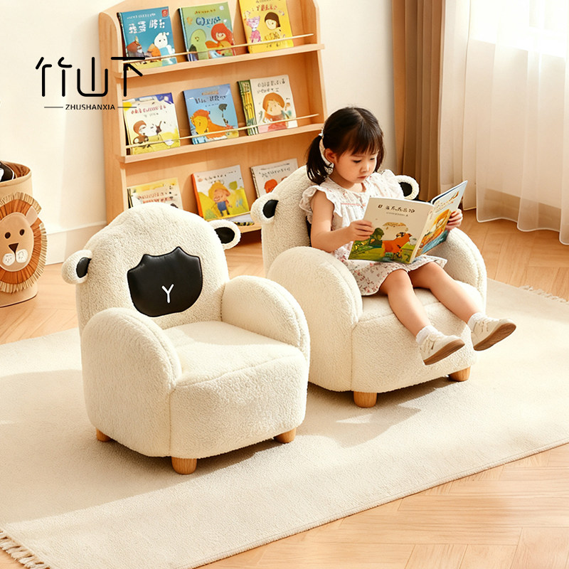 小沙发儿童单人可爱卡通宝宝专用沙发椅阅读看书不伤脊椎靠背座椅,住宅家具,儿童沙发,淘宝优惠券,粉丝福利购,淘宝优惠卷