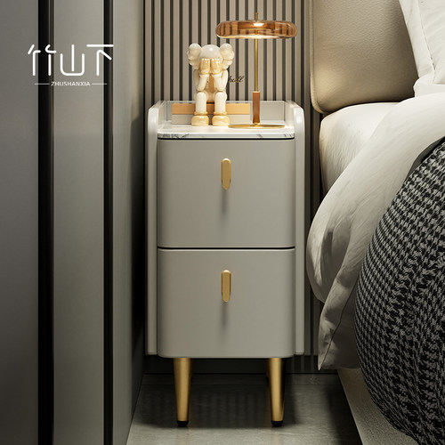 【进口实木】轻奢床头柜