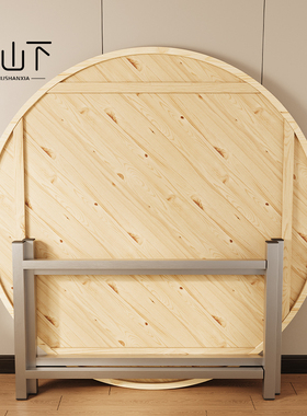 实木可折叠大餐桌圆桌12人15人家用吃饭桌子圆形饭桌带转盘大圆桌