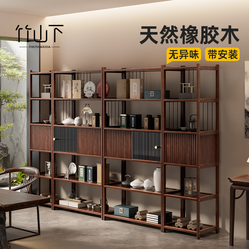 【实木】博古架加厚加固美观展示