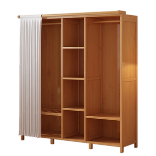 衣柜家用卧室出租房用小户型简易组装结实耐用儿童单人防尘布衣柜