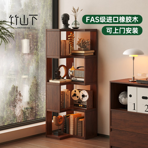 【热卖新品】实木转角柜落地书柜