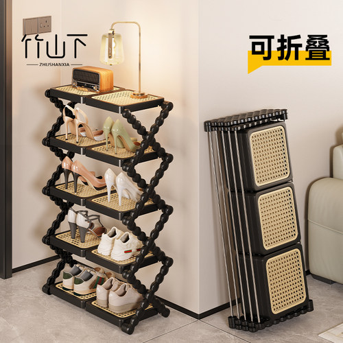 折叠鞋架多层家用门口出租房用