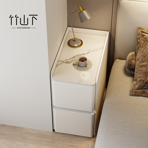 【进口实木】轻奢床头柜