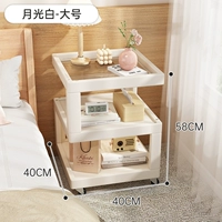 Moonlight White-Large 40 см [Модернизированный и утолщенный, удвоенная устойчивость] (черные и белые колеса отправляются случайным образом)