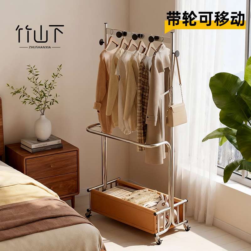 【铁艺框架】【皮革置物篓】