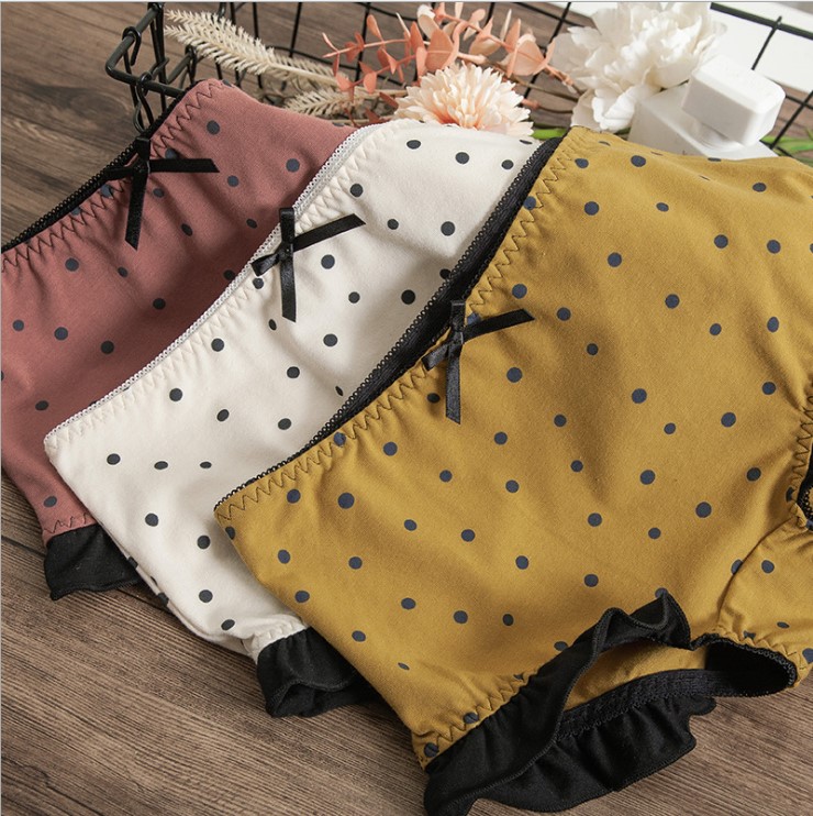 n633女士中腰纯棉女式lmxl内裤