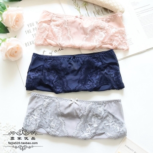 加大码 短裤 中高腰网纱蕾丝包臀性感无痕女生女式 N307舒适女士内裤