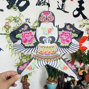 潍坊传统非遗沙燕风筝宝宝周岁装 饰古风道具摆件儿童手持舞蹈纸鸢