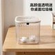桌面垃圾桶家用高颜值透明厨房台面餐桌卧室按压弹盖废纸纸篓翻盖