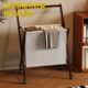 落地移动衣帽架家用卧室简易折叠带轮挂衣架床边放衣服整理收纳架