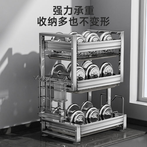 加厚不锈钢碗碟收纳架沥水架厨房