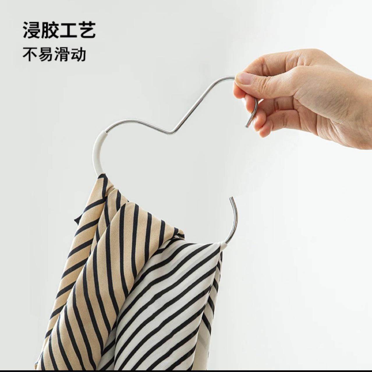 多功能家用收纳圆环衣架防滑落挂帽子丝巾围巾展示架简约,收纳整理,帽子收纳架,淘宝优惠券,粉丝福利购,淘宝优惠卷