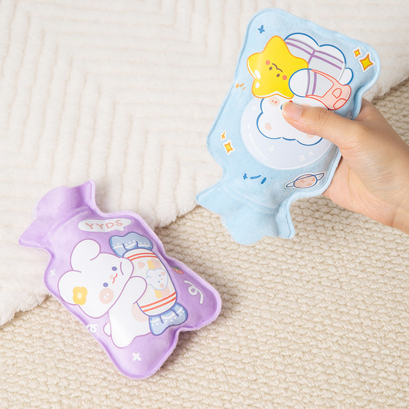 热水袋注水暖肚子暖脚暖手袋可爱