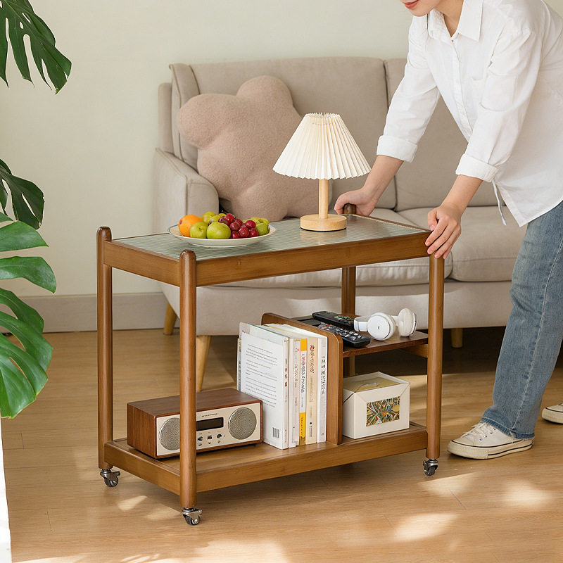 中古可移动小推车收纳置物架床头柜客厅沙发边几茶几零食收纳架子,住宅家具,移动边几/推车,淘宝优惠券,粉丝福利购,淘宝优惠卷