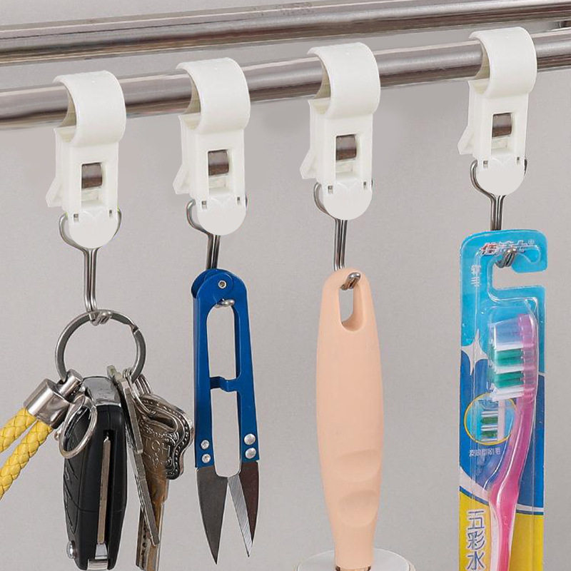夹管挂钩双头可挂多功能夹子夹
