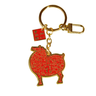 西安文创旅游纪念品唐马唐三彩马金属钥匙扣陕西特色小挂件伴手礼