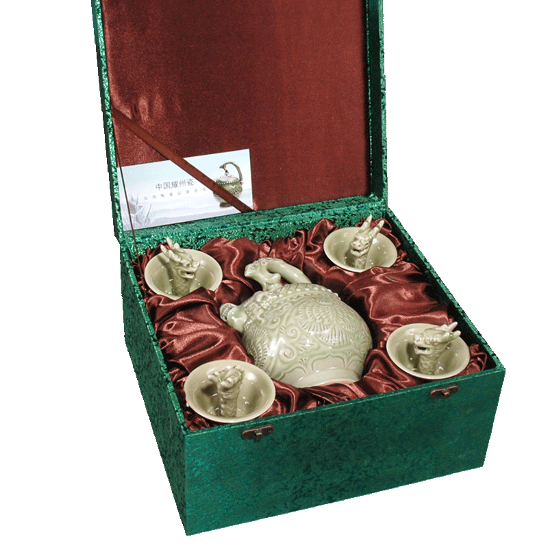 铜川耀州瓷 公道杯 倒装壶 倒流壶 酒具 道具商务会议出国礼品