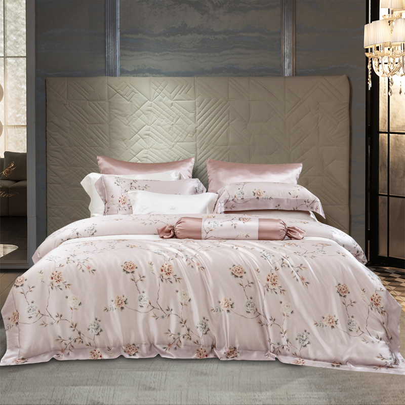 欣恋重磅双面真丝四件套桑蚕丝