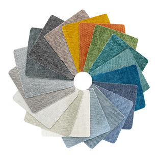 轩亿 棉麻1808系列细麻布亲肤透气有棉感布艺沙发面料讲解和选色