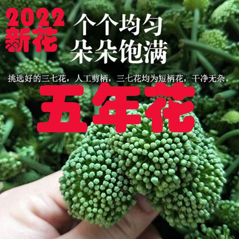 三七花一手货源养生三七粉中草药草本头茬