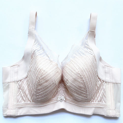 品牌蕾丝薄款舒适软钢圈文胸罩聚拢调整型收副乳上托女士内衣2319