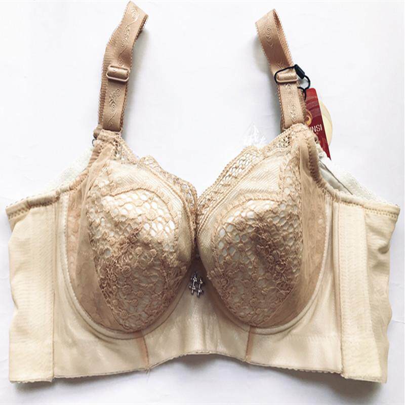蕾丝薄款舒适有钢圈文胸罩聚拢调整型收副乳上托防下垂女内衣8366
