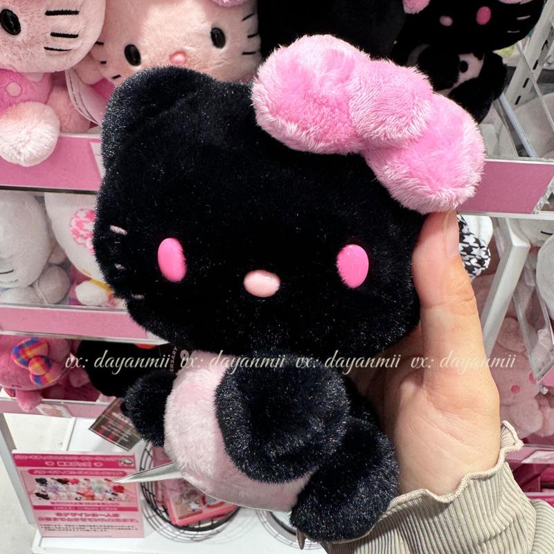 50周年限定中古kitty挂件可爱毛绒公仔女KT猫书包钥匙扣挂饰礼物