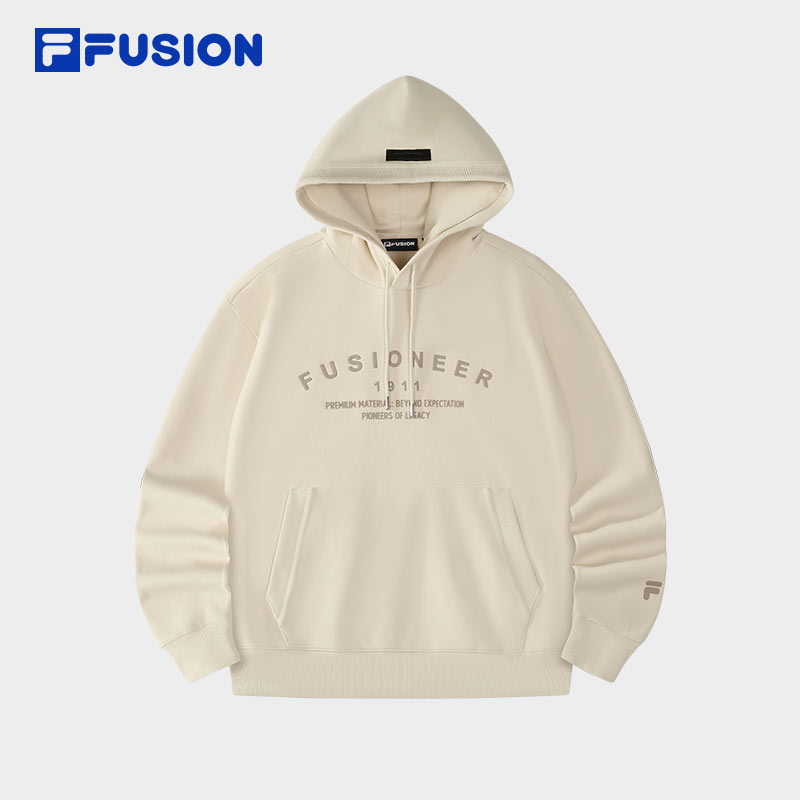 FILAFUSION斐乐情侣连帽卫衣